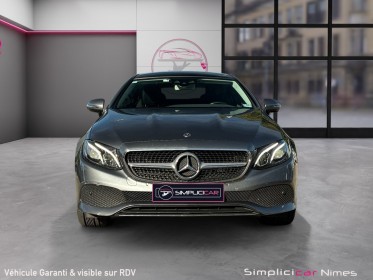 Mercedes classe e coupe 220 d 4matic executive - toit ouvrant - caméra - led d'ambiance - sièges chauffants - garantie...