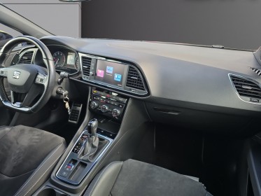 Seat leon cupra 2.0 tsi 300ch dsg6 / covering gris matte/ toit ouvrant occasion simplicicar pontarlier simplicicar...