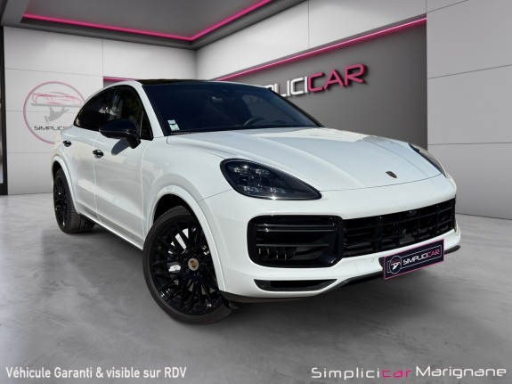 Porsche cayenne coupe 4.0 v8 550 ch tiptronic bva turbo roues arrières directrices sièges ventilés carplay volant......