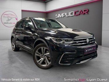 Volkswagen tiguan 1.4 ehybrid 245ch dsg6 r-line - garantie 12  mois occasion simplicicar lyon ouest simplicicar simplicibike...