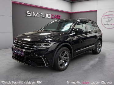 Volkswagen tiguan 1.4 ehybrid 245ch dsg6 r-line - garantie 12  mois occasion simplicicar lyon ouest simplicicar simplicibike...