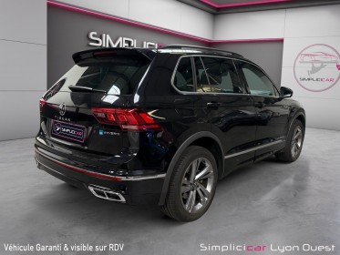 Volkswagen tiguan 1.4 ehybrid 245ch dsg6 r-line - garantie 12  mois occasion simplicicar lyon ouest simplicicar simplicibike...
