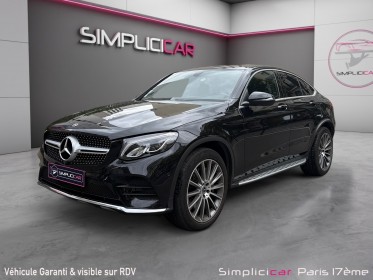 Mercedes glc coupe 250 9g-tronic 4matic sportline/entretien mercedes/garantie mercedes/camera 360 occasion paris 17ème...
