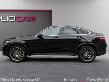 Mercedes glc coupe 250 9g-tronic 4matic sportline/entretien mercedes/garantie mercedes/camera 360 occasion paris 17ème...