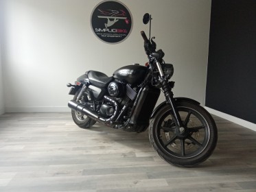 Harley davidson street 750 749 denim garantie 12 mois - bridé a2 occasion parc moto - simplicicar brest simplicicar...