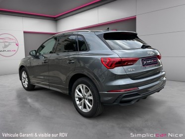 Audi q3 35 tfsi 150 s tronic 7 s line occasion  simplicicar nice - pfvauto simplicicar simplicibike france
