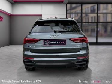 Audi q3 35 tfsi 150 s tronic 7 s line occasion  simplicicar nice - pfvauto simplicicar simplicibike france