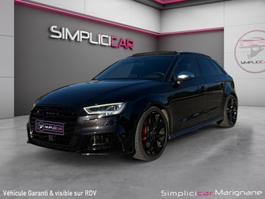 Audi s3 sportback 2.0 tfsi 310 s tronic 7 quattro toit ouvrant bo acc caméra garantie 12 mois occasion simplicicar marignane...