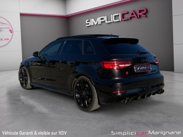Audi s3 sportback 2.0 tfsi 310 s tronic 7 quattro toit ouvrant bo acc caméra garantie 12 mois occasion simplicicar marignane...