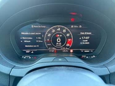 Audi s3 sportback 2.0 tfsi 310 s tronic 7 quattro toit ouvrant bo acc caméra garantie 12 mois occasion simplicicar marignane...