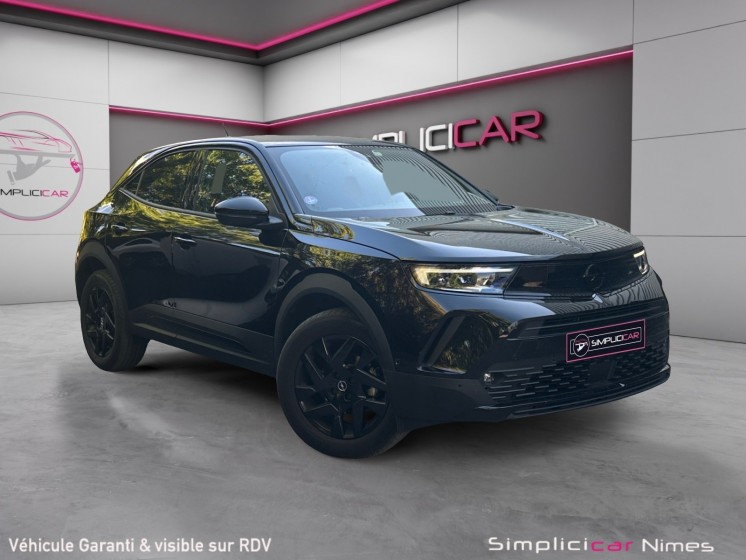 Opel mokka 130 ch bva8 gs - noir karbon - pack techno - caméra 360 - carplay - régul adapt - garantie occasion simplicicar...