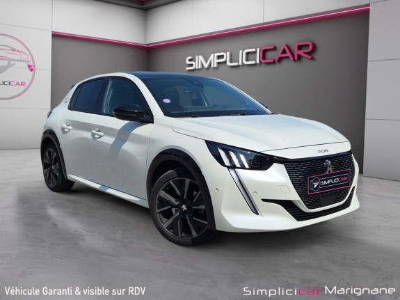 Peugeot 208 130ch eat8 gt pack toit pano camera 360 regul adaptatif carplay garantie 12 mois occasion simplicicar valence -...
