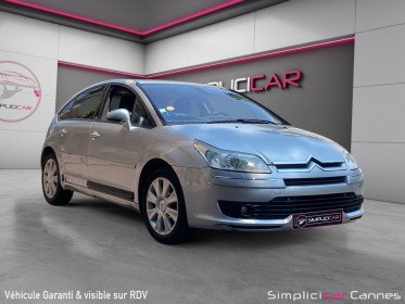 Citroen c4 1.6i 16v 110 exclusive occasion cannes (06) simplicicar simplicibike france