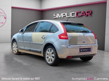 Citroen c4 1.6i 16v 110 exclusive occasion cannes (06) simplicicar simplicibike france