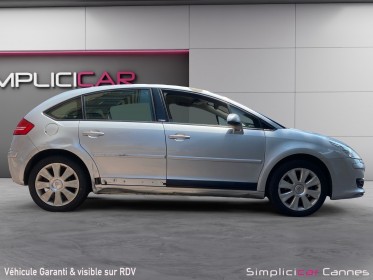 Citroen c4 1.6i 16v 110 exclusive occasion cannes (06) simplicicar simplicibike france