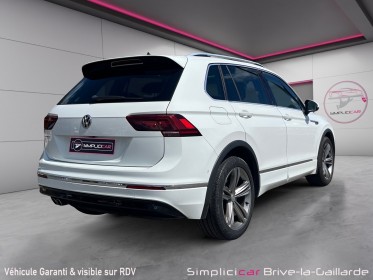 Volkswagen tiguan 2.0 tdi 150 dsg7 r-line carat occasion simplicicar brive la gaillarde  simplicicar simplicibike france