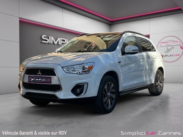 Mitsubishi asx 2.2 di-d 150ch 4x4 instyle a occasion cannes (06) simplicicar simplicibike france