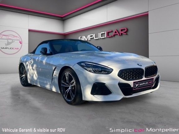 Bmw z4 g29 m40i 340 ch bva8 m performance toit décapotable cuir cognac garantie 12 mois occasion montpellier (34)...