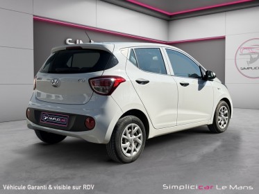 Hyundai i10 1.0 66 bvm5 initia garantie 12 mois occasion simplicicar le mans simplicicar simplicibike france