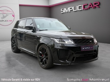 Land rover range rover sport mark viii v8 s/c 5.0l 575ch svr pack carbone occasion montreuil (porte de vincennes)(75)...