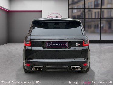 Land rover range rover sport mark viii v8 s/c 5.0l 575ch svr pack carbone occasion montreuil (porte de vincennes)(75)...