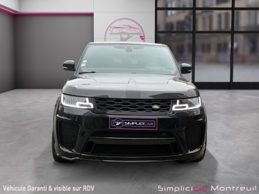 Land rover range rover sport mark viii v8 s/c 5.0l 575ch svr pack carbone occasion montreuil (porte de vincennes)(75)...