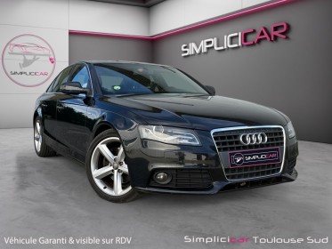 Audi a4 a4 2.0 tdi 143 s line bluetooth radars de recul clim auto occasion simplicicar toulouse sud simplicicar simplicibike...