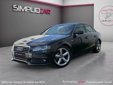 Audi a4 a4 2.0 tdi 143 s line bluetooth radars de recul clim auto occasion simplicicar toulouse sud simplicicar simplicibike...