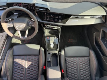 Audi rs3 berline 2.5 tfsi 400 s tronic 7 quattro malus payé bangolufsen toit ouvrant caméra 360 rs design sièges......