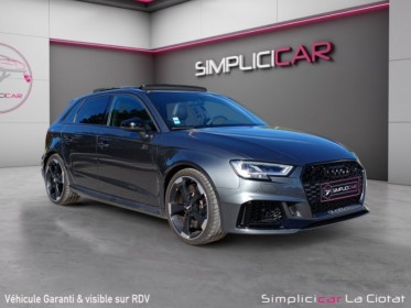 Audi rs3 sportback 2.5 tfsi 400 s tronic 7 quattro occasion simplicicar la ciotat simplicicar simplicibike france