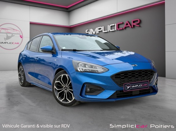 Ford focus 2.0 ecoblue 150cv ss st line carplay sièges  volant chauffants garantie 12 mois occasion simplicicar poitiers...