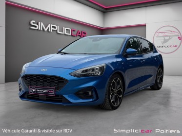 Ford focus 2.0 ecoblue 150cv ss st line carplay sièges  volant chauffants garantie 12 mois occasion simplicicar poitiers...