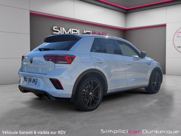 Volkswagen t-roc 2.0 tsi 300 start/stop dsg7 4motion r white silver metallic carplay sans fil sièges chauffants occasion...