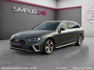 Audi a4 avant 35 tfsi 150 s tronic 7 s line caméra de recul apple carplay garantie 12 mois occasion simplicicar...