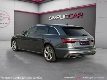 Audi a4 avant 35 tfsi 150 s tronic 7 s line caméra de recul apple carplay garantie 12 mois occasion simplicicar...