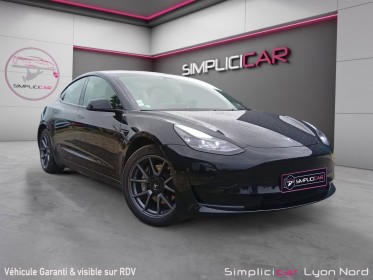 Tesla model 3 autonomie standard plus rwd longue range  auto pilot soundsystem garantie 12 mois occasion simplicicar lyon...