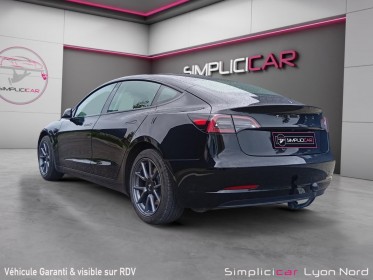 Tesla model 3 autonomie standard plus rwd longue range  auto pilot soundsystem garantie 12 mois occasion simplicicar lyon...