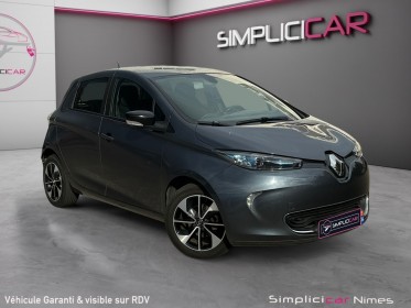 Renault zoe q90 41 kwh charge rapide finition intens - garantie 12 mois occasion simplicicar nimes - rb auto simplicicar...