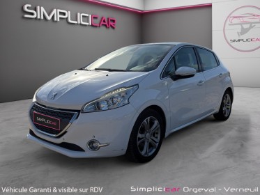 Peugeot 208 1.6 e-hdi 92ch bvm5 féline/ radar ar/ intérieur cuir/ sièges chauffants occasion simplicicar orgeval ...