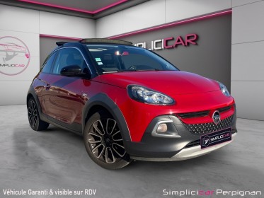 Opel adam rocks 1.4 twinport 87 ch s/s swingtop toit ouvrant / carplay / radar de recul / régulateur / clim / garantie 12...