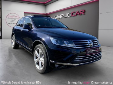 Volkswagen touareg 3.0 v6 tdi 262 bmt tiptronic 8 4motion carat occasion champigny-sur-marne (94) simplicicar simplicibike...