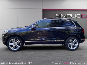 Volkswagen touareg 3.0 v6 tdi 262 bmt tiptronic 8 4motion carat occasion champigny-sur-marne (94) simplicicar simplicibike...