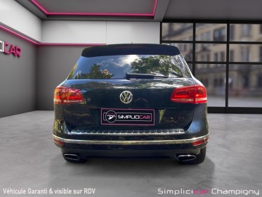 Volkswagen touareg 3.0 v6 tdi 262 bmt tiptronic 8 4motion carat occasion champigny-sur-marne (94) simplicicar simplicibike...