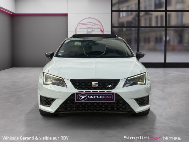 Seat leon 2.0 tsi 290 cupra dsg6  - pack performance - toit ouvrant - carplay - garantie 12 mois occasion simplicicar nimes -...