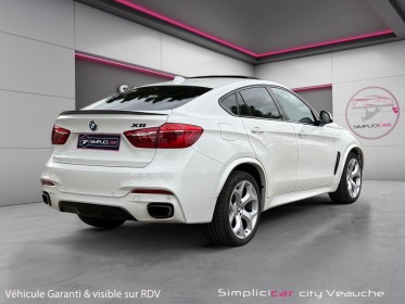 Bmw x6 e71 lci xdrive40d 313ch m sport caméra arr / toit ouvrant / sièges chauffant alcantara occasion simplicicar veauche...