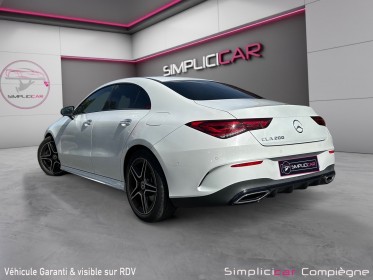 Mercedes cla coupe 200 amg line  7g-dct - 360 - led ambiance - faible km - occasion simplicicar compiegne simplicicar...
