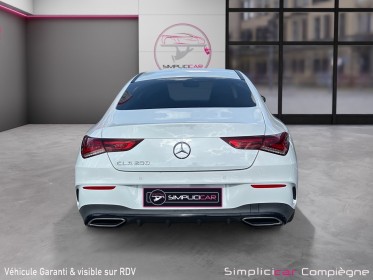 Mercedes cla coupe 200 amg line  7g-dct - 360 - led ambiance - faible km - occasion simplicicar compiegne simplicicar...