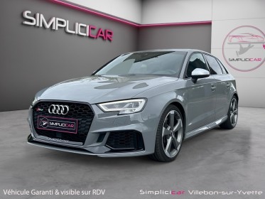 Audi rs3 sportback 2.5 tfsi 400ch s tronic 7 quattro garantie 12 mois occasion simplicicar villebon-sur-yvette simplicicar...