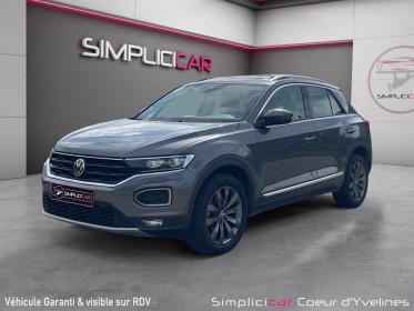 Volkswagen t-roc 1.5 tsi 150 start/stop dsg7 carat - toit ouvrant - garantie 12 mois occasion simplicicar coeur d'yvelines -...