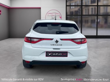 Renault megane iv berline tce 100 energy limited car play regulateur gps garantie 12 mois occasion simplicicar bordeaux ...